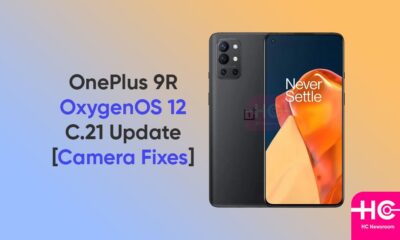 OnePlus 9R OxygenOS 12 C.21 update