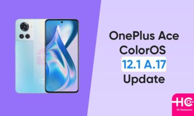 OnePlus Ace ColorOS 12.1 A.17 update