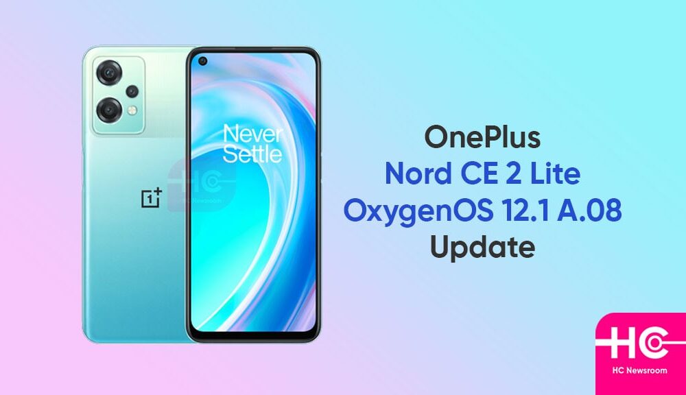 OnePlus Nord CE 2 Lite receives OxygenOS 12.1 A.08 update in Europe