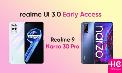 Realme UI 3.0 beta Narzo 30 Pro