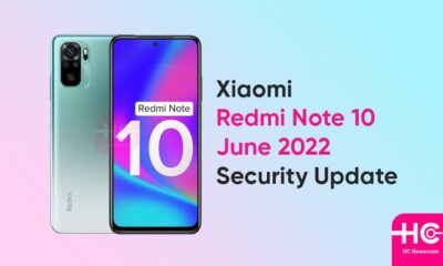 Redmi Note 10 June 2022 update