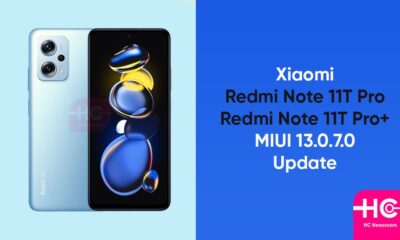 Redmi Note 11T Pro MIUI 13.0.7.0 update