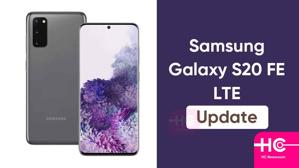 Samsung Galaxy S20 FE LTE June update