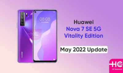 Huawei Nova 7 SE Vitality Edition May 2022 update