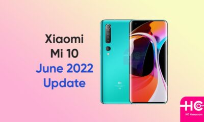 Xiaomi Mi 10 June 2022 update