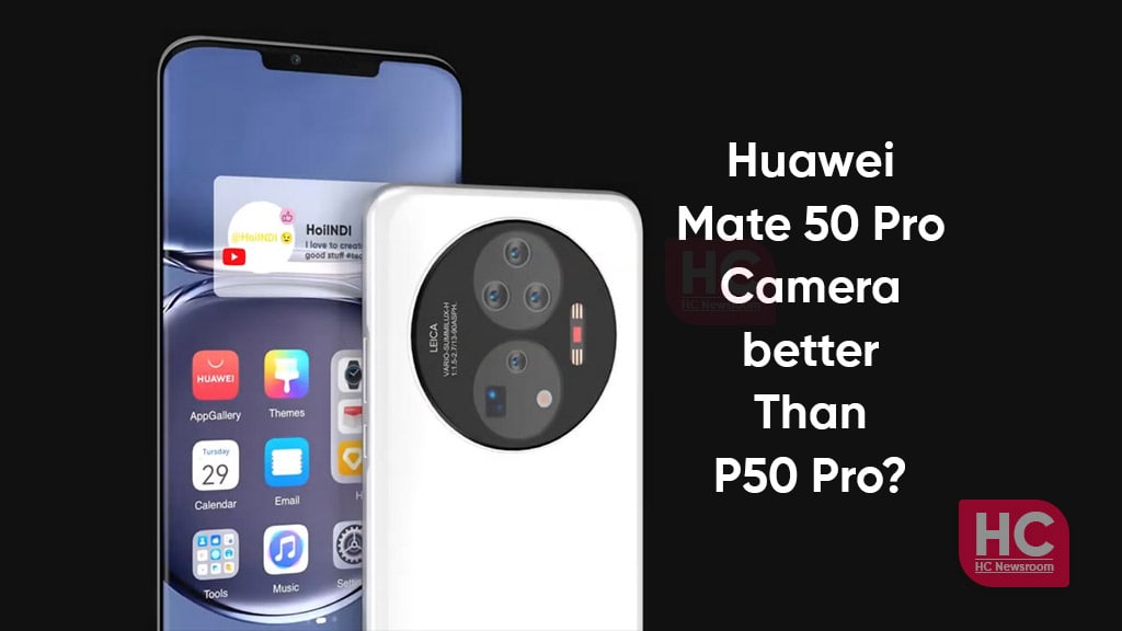huawei mate 50 pro camera better than Huawei p50 pro