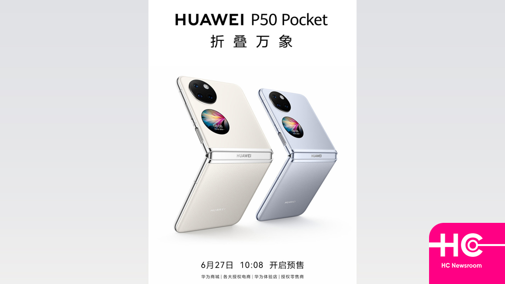 Huawei P50 Pocket leather color