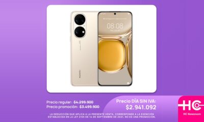 Huawei P50 smartphone colombia