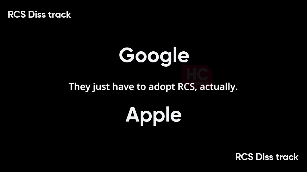Google apple RCS