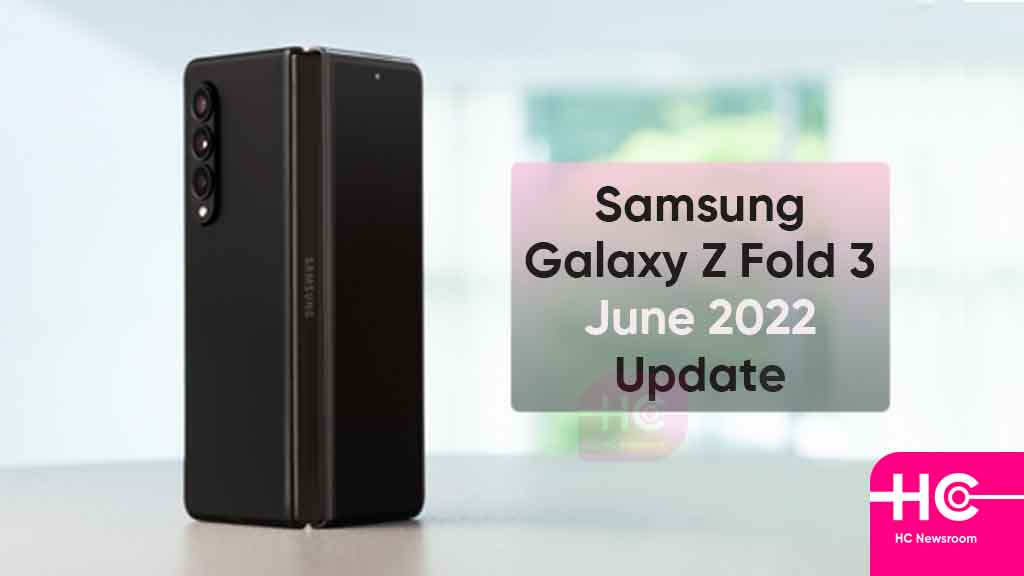 Samsung Galaxy Z Fold 3 June update