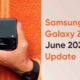 Samsung Galaxy Z Flip 3 June update