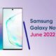 Samsung Galaxy Note 10 June update