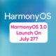 HarmonyOS 3.0 launch
