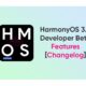 HarmonyOS 3.0 developer beta features