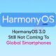 HarmonyOS 3.0 global smartphone