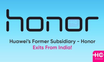 Huawei honor exits india