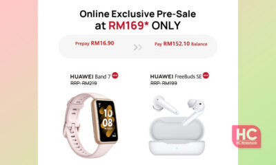 Huawei Band 7 Freebuds SE pre sale