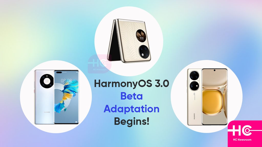 Huawei P50 Mate 40 HarmonyOS 3.0 beta