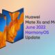 Huawei Mate Xs June 2022 update