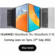 Huawei MateBook D16 16s launch 