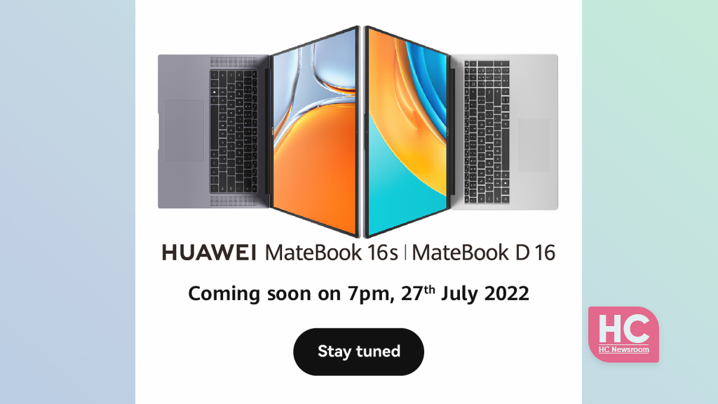 Huawei MateBook D16 16s launch 