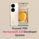 Huawei P50 HarmonyOS 3.0 developer update