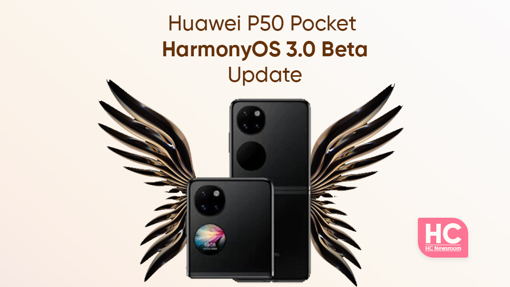 Huawei P50 Pocket HarmonyOS 3.0 beta