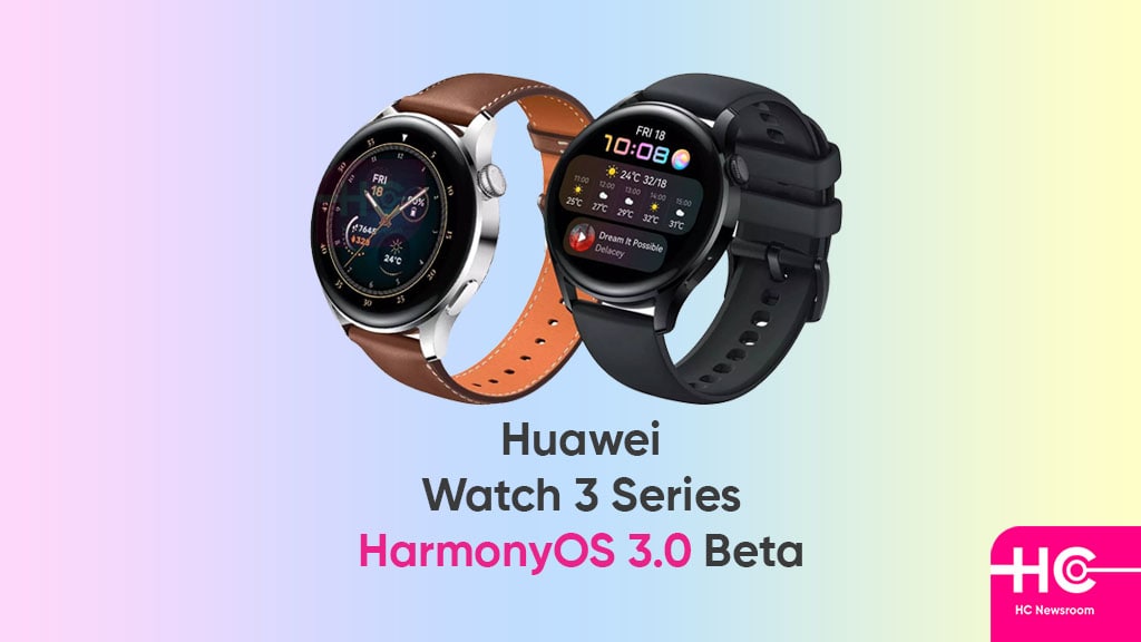 Huawei Watch 3 HarmonyOS 3 beta