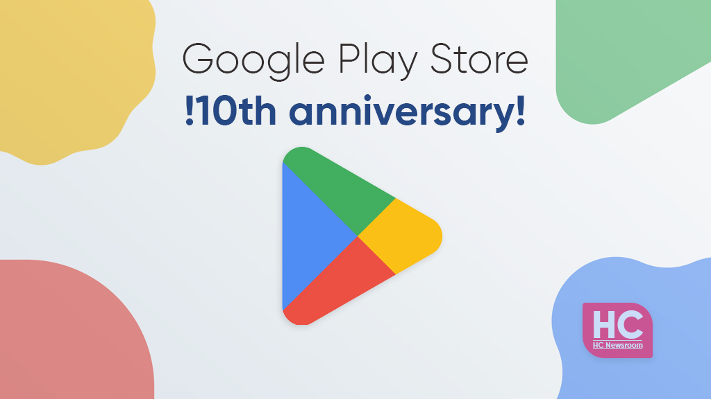 Google Play Store 10e anniversaire 