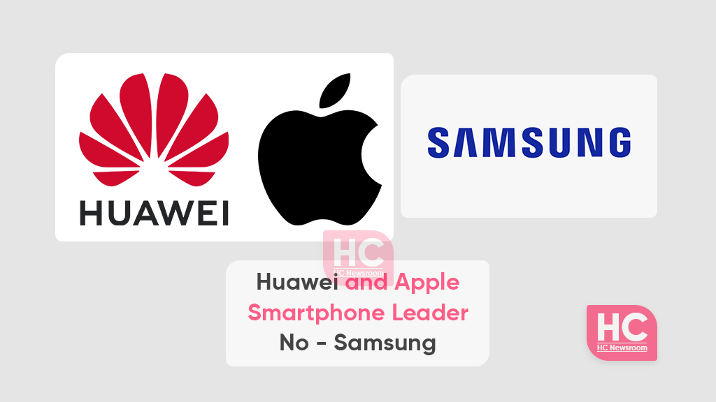 huawei apple smartphone leaders