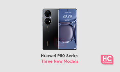 three new huawei p50