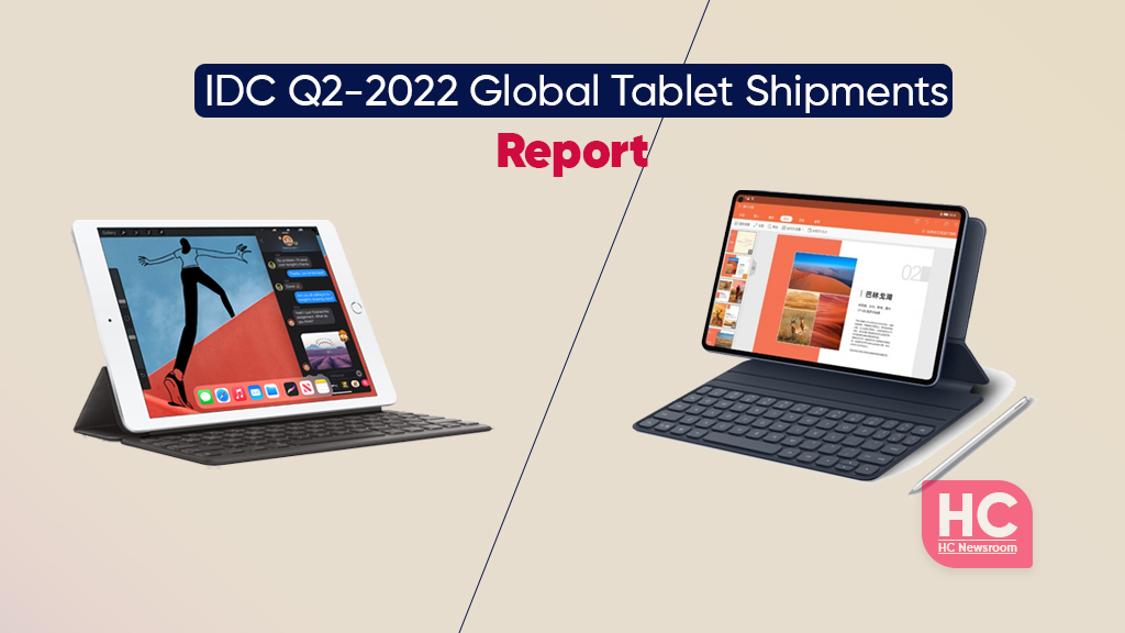 Huawei tablet shipments Q2-2022