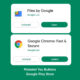 google paly store android material you button