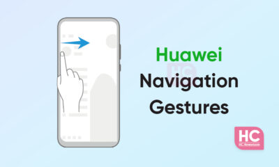 system navigation gestures Huawei