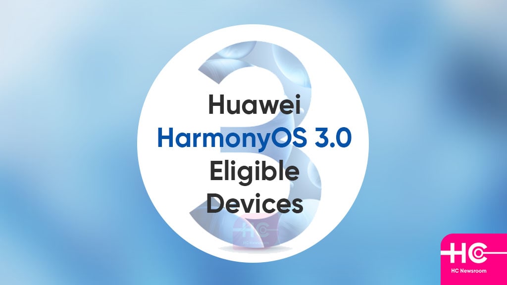 HarmonyOS 3 Eligible devices