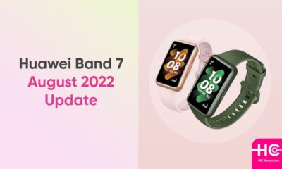Huawei Band 7 August 2022 update