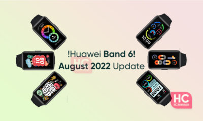 Huawei Band 6 August 2022 update