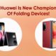 Huawei folding devices Q2 2022