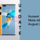 Huawei Mate 40 Pro August 2022 update