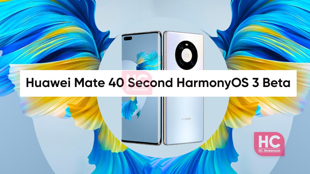 Huawei Mate 40 second harmonyOS 3.0 beta