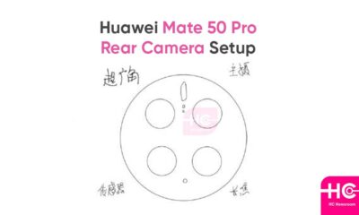 Huawei Mate 50 Pro rear camera setup