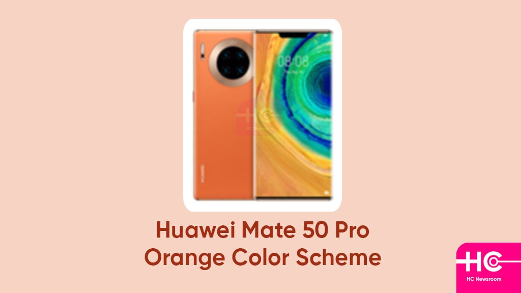 Huawei Mate 50 Pro Orange