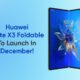 Huawei Mate X3 launch