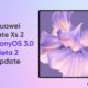 HarmonyOS 3 beta Huawei Mate Xs 2