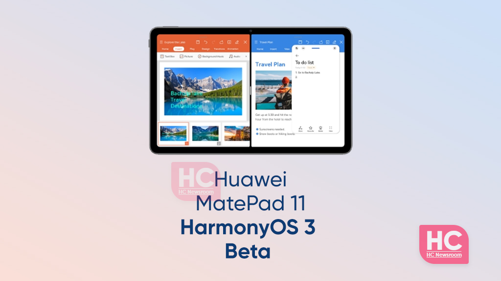 hUAWEI matePad 11 harmonyOS 3 beta 
