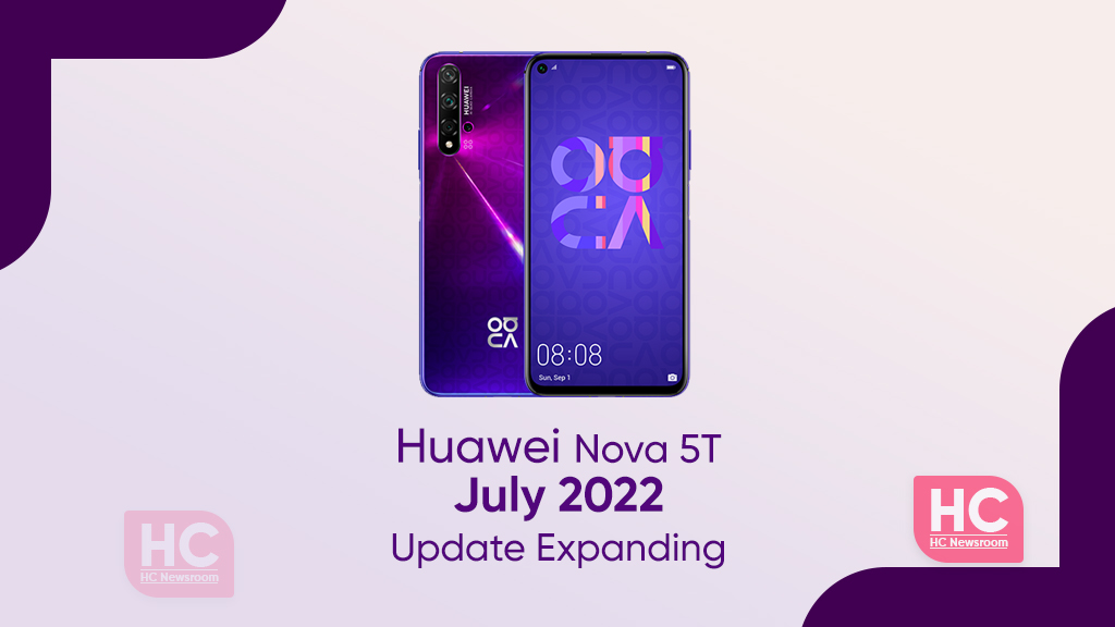 Huawei Nova 5T July 2022 EMUI 