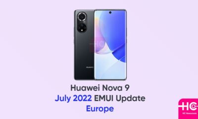 Huawei Nova 9 July 2022 update Europe