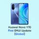 Huawei Nova Y70 update