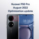 Huawei P50 Pro Optimization update
