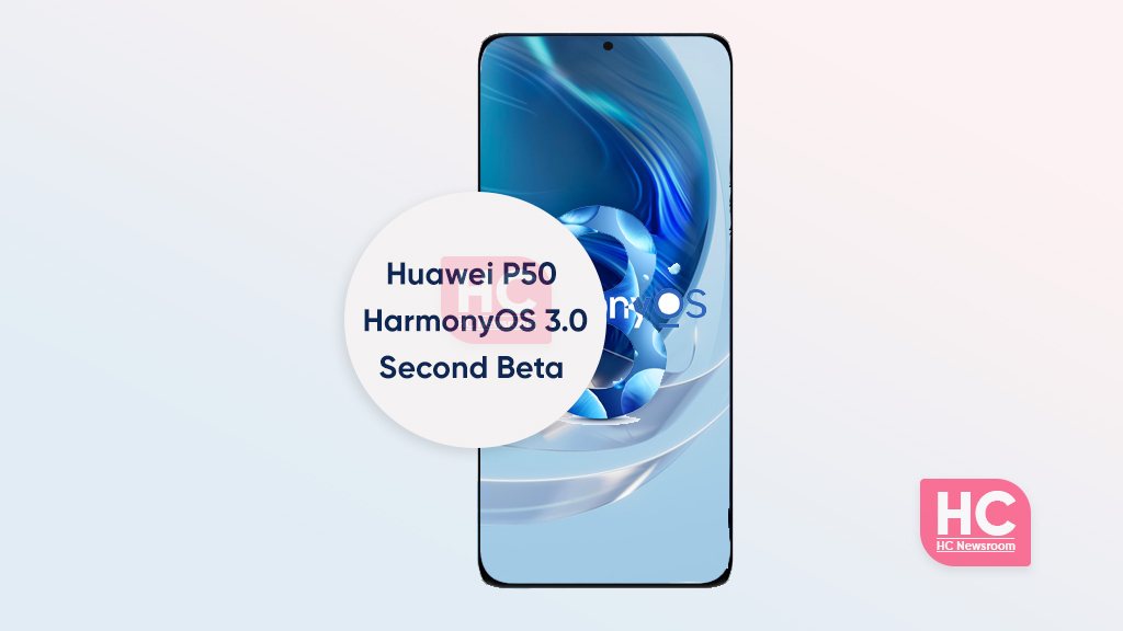 Huawei P50 second HarmonyOS 3 update